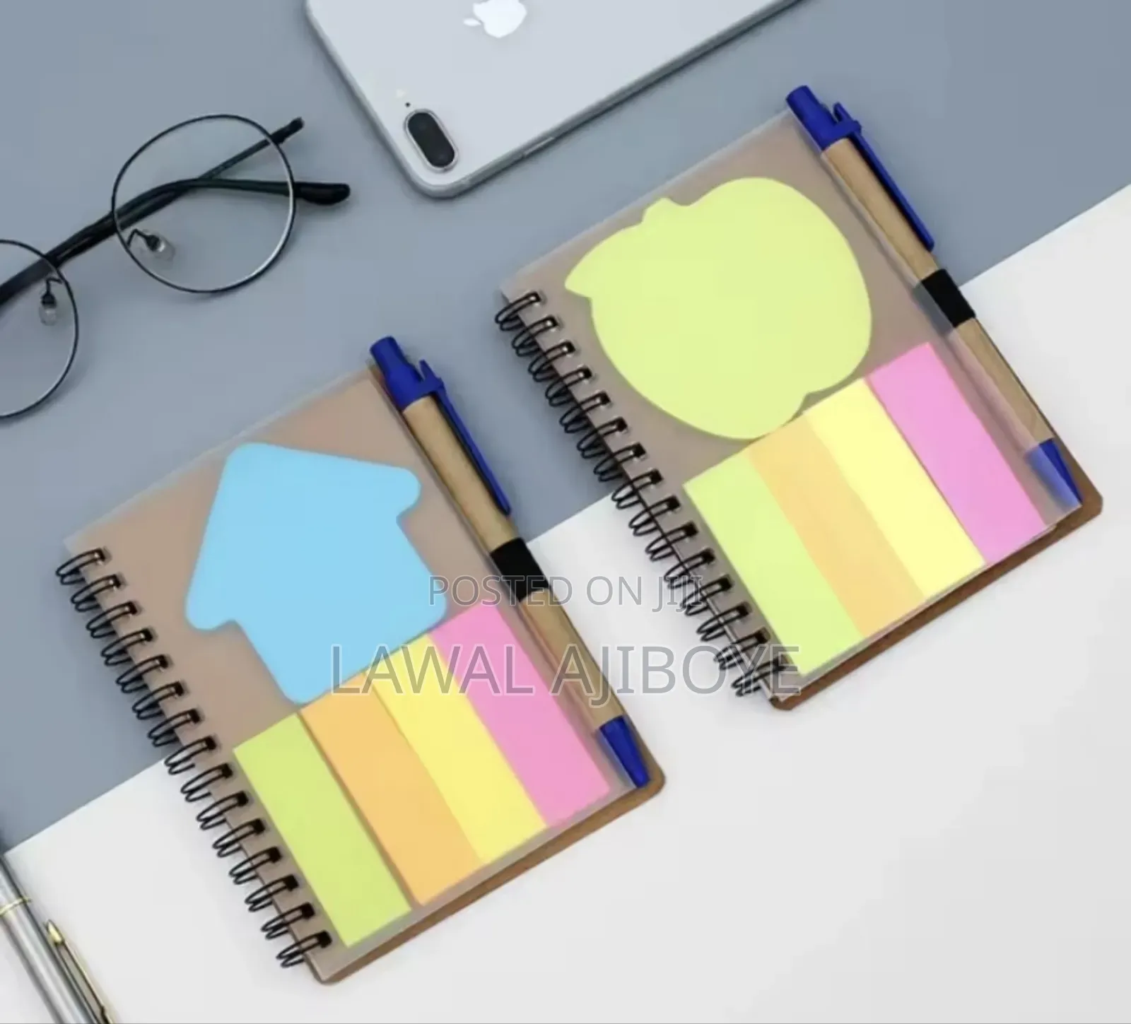 Creative Sticky Notes Notebook Kawaii Stationery Diary Noteb