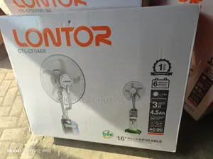 Lontor 16" Rechargeable Water Mist Fan