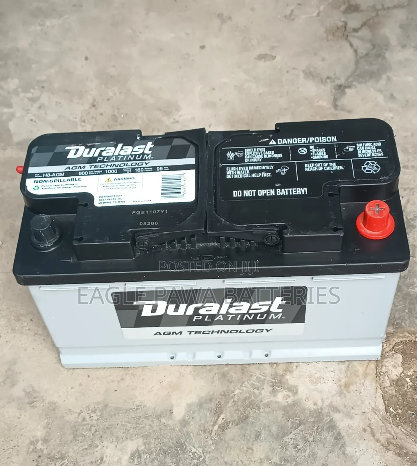 Original Duralast Agm Battery