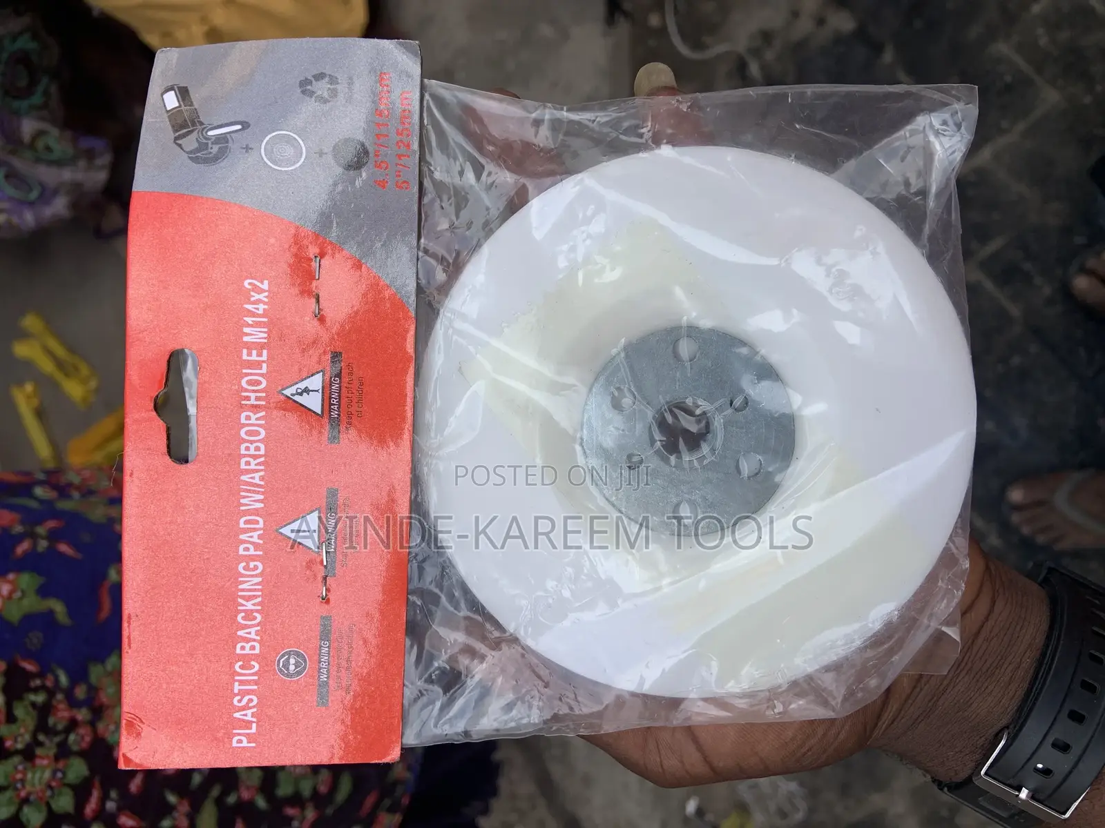 Plastic Backing Pad 4.5” 115mm