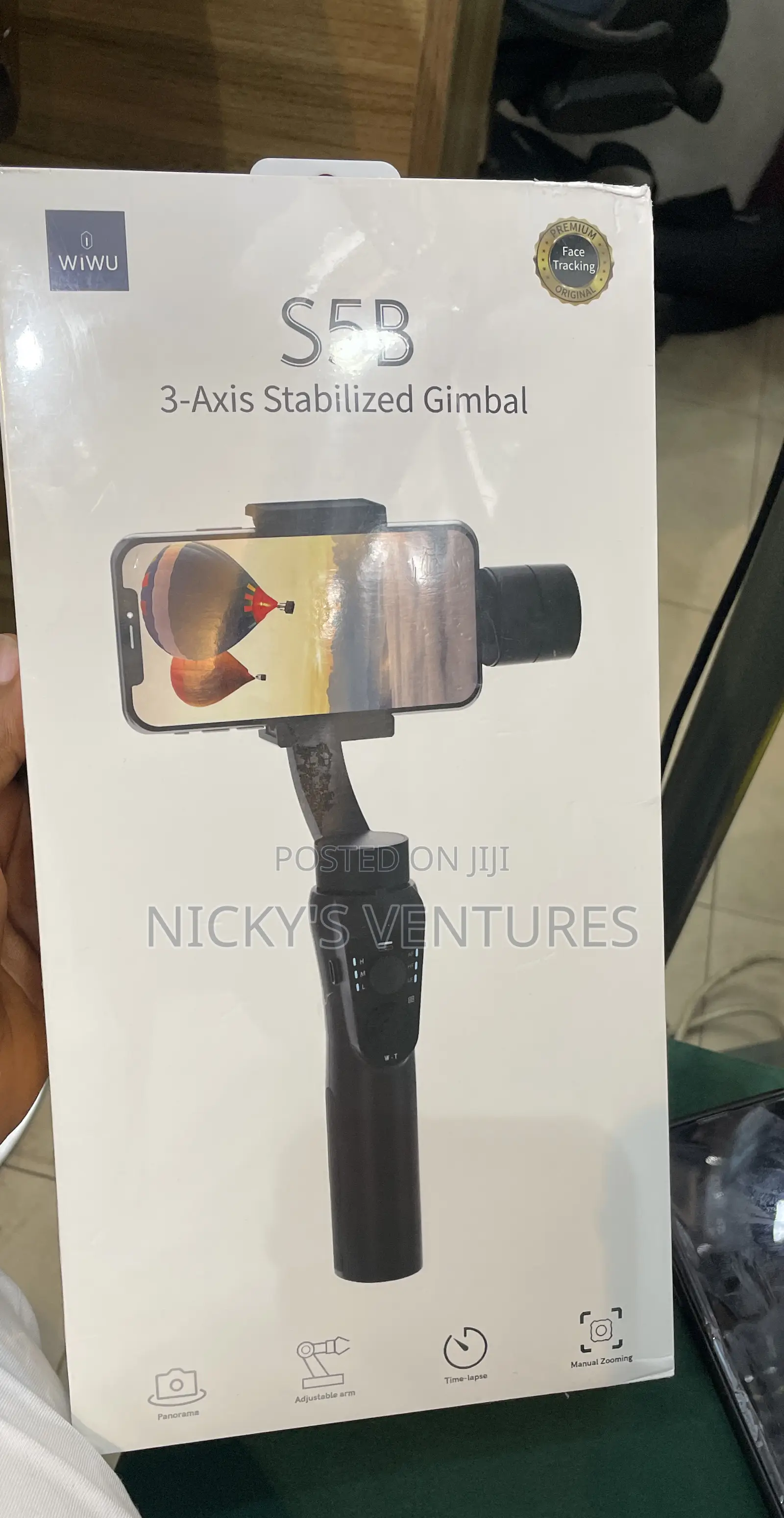 Wiwu 3- Axis Stabilized Gimbal