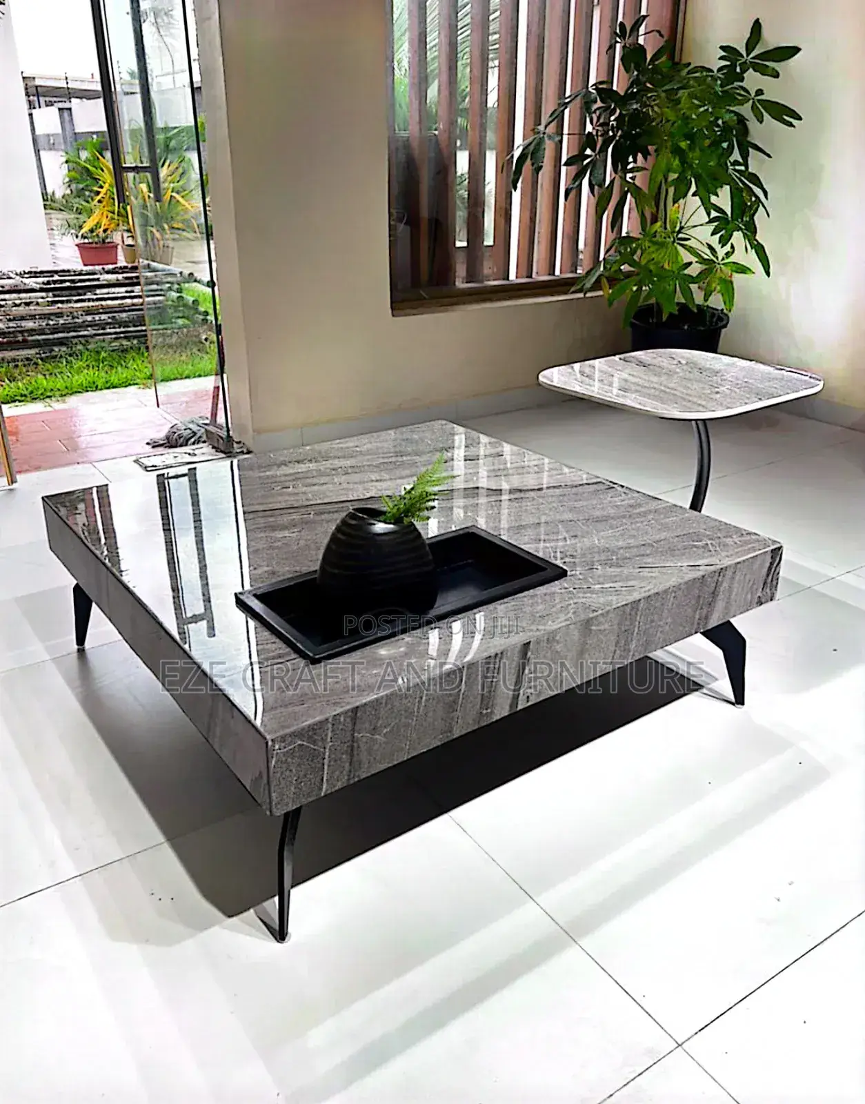 Modern Luxury 2in1 Center Table