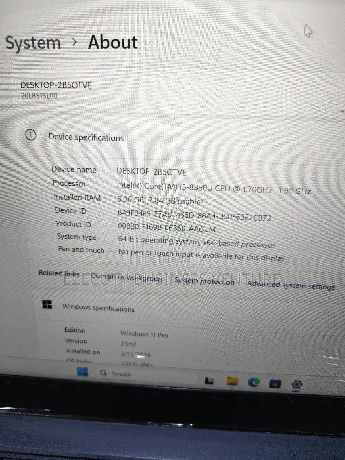 Laptop Lenovo ThinkPad T480s 8GB Intel Core i5 SSD 256GB