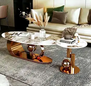 2in1 Luxury Marble Center Table