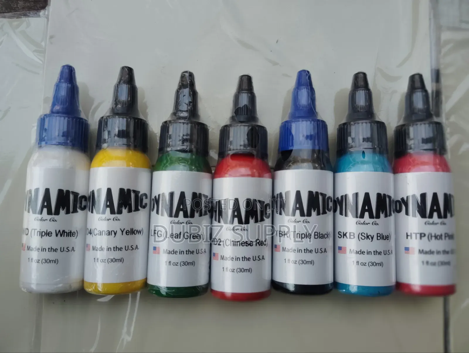 Dynamic Tattoo Inks