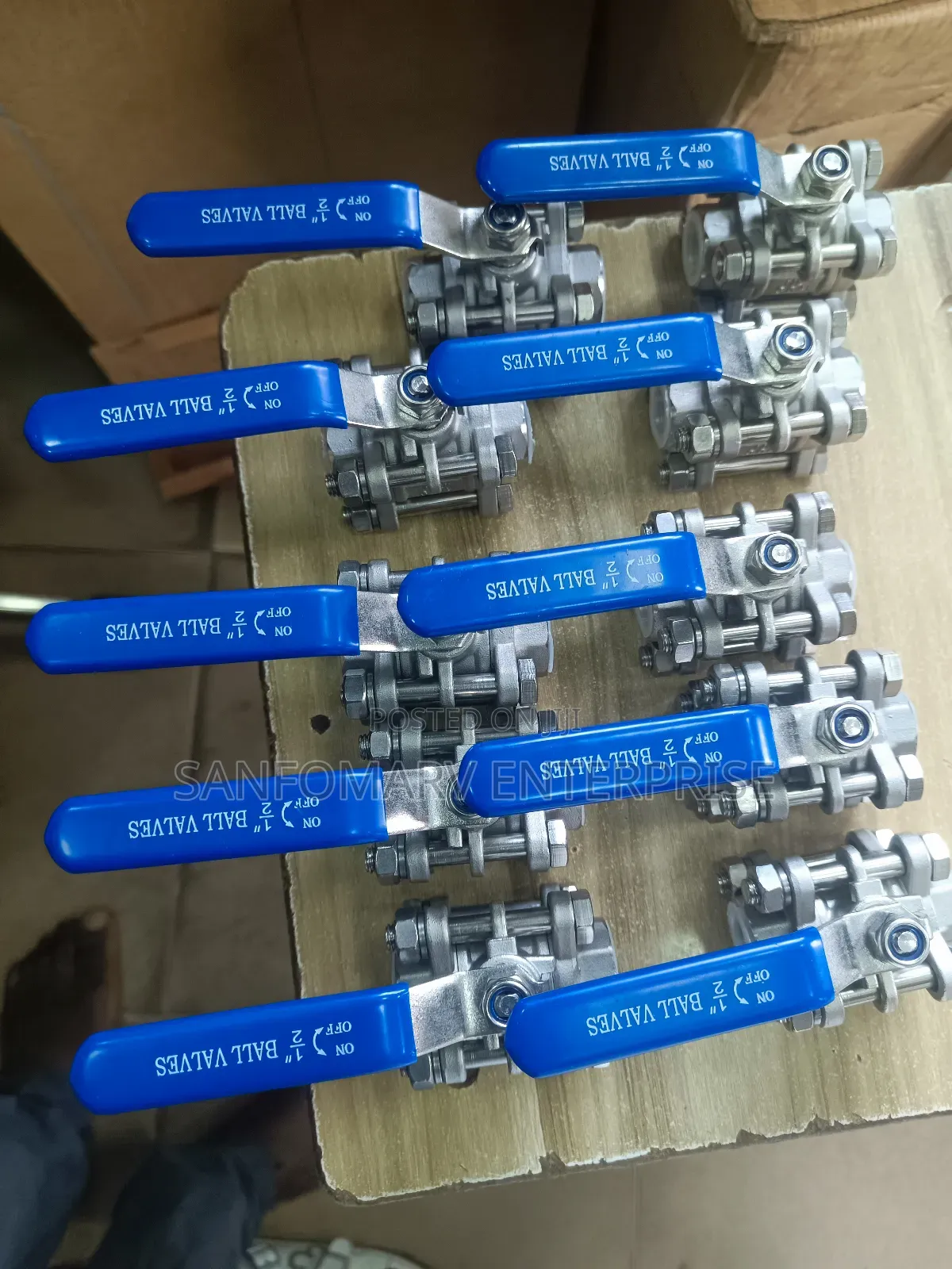 1/2" Stainless Ball Valve