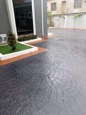 Sharp Stamped Concrete Flooring