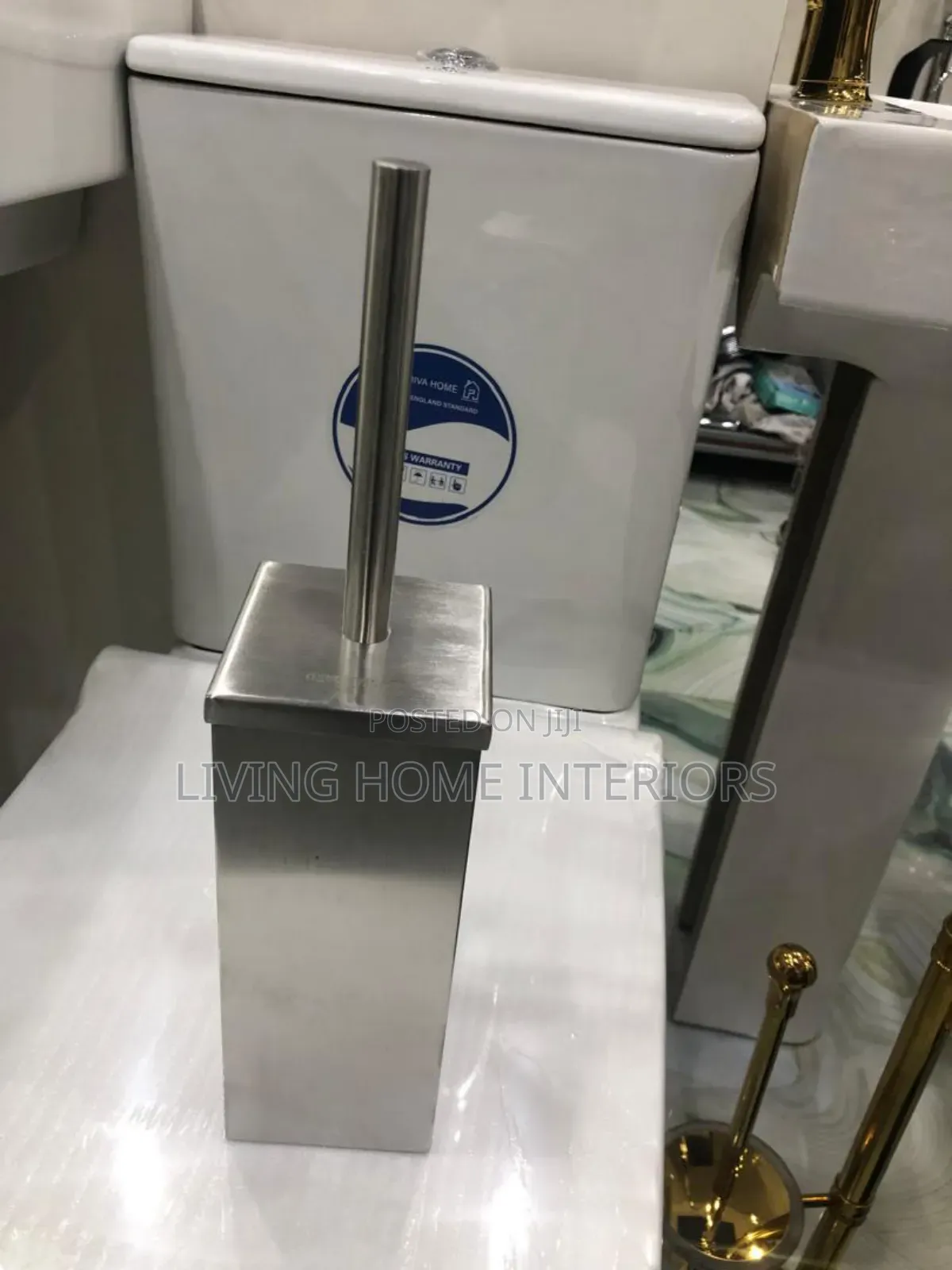 U N Aluminium Toilet Brush
