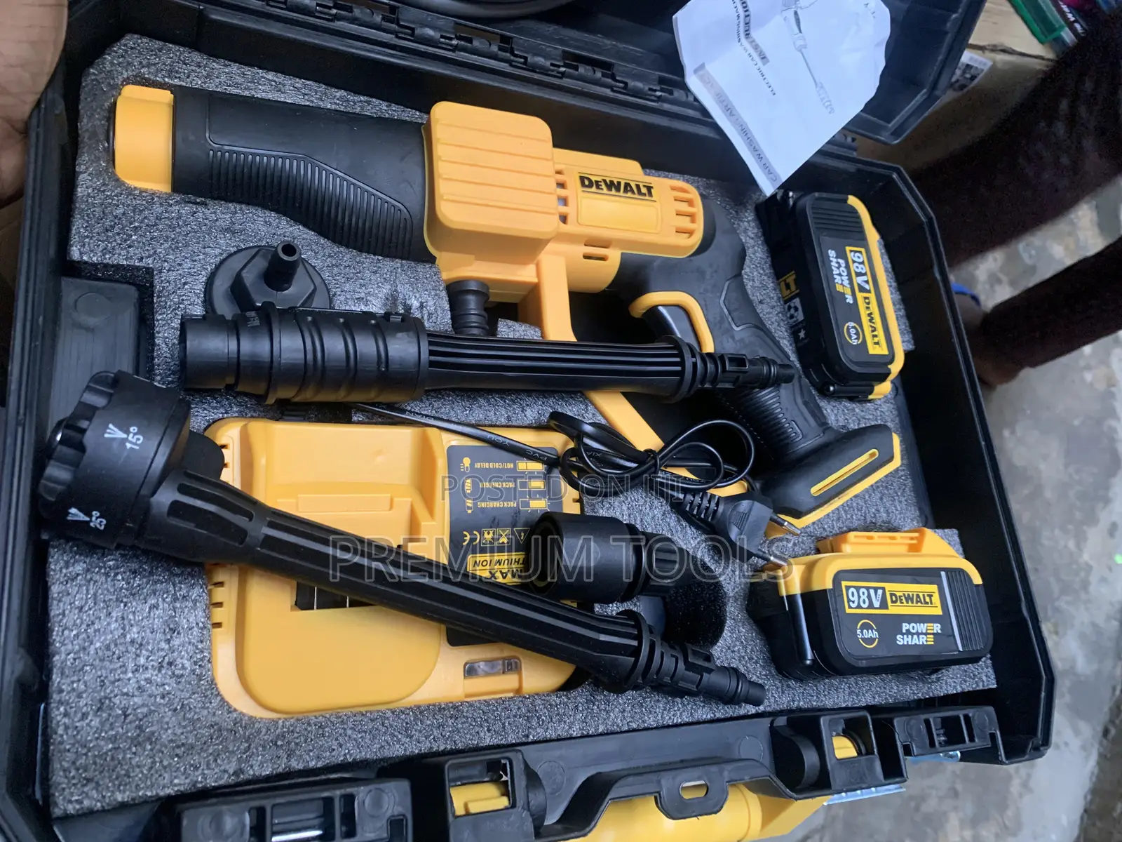 Original Car Battery Washer Dewalt