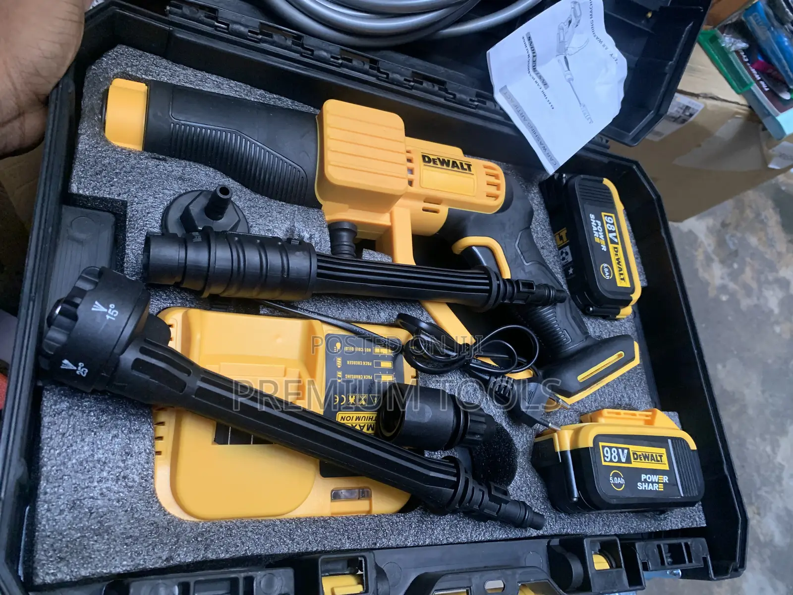 Original Car Battery Washer Dewalt