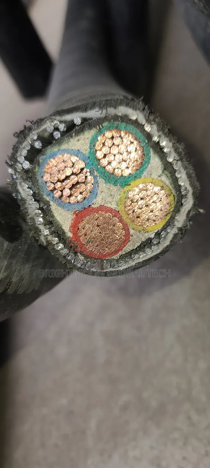 150mm 4core Armoured Cable And Wire  , Pure Copper