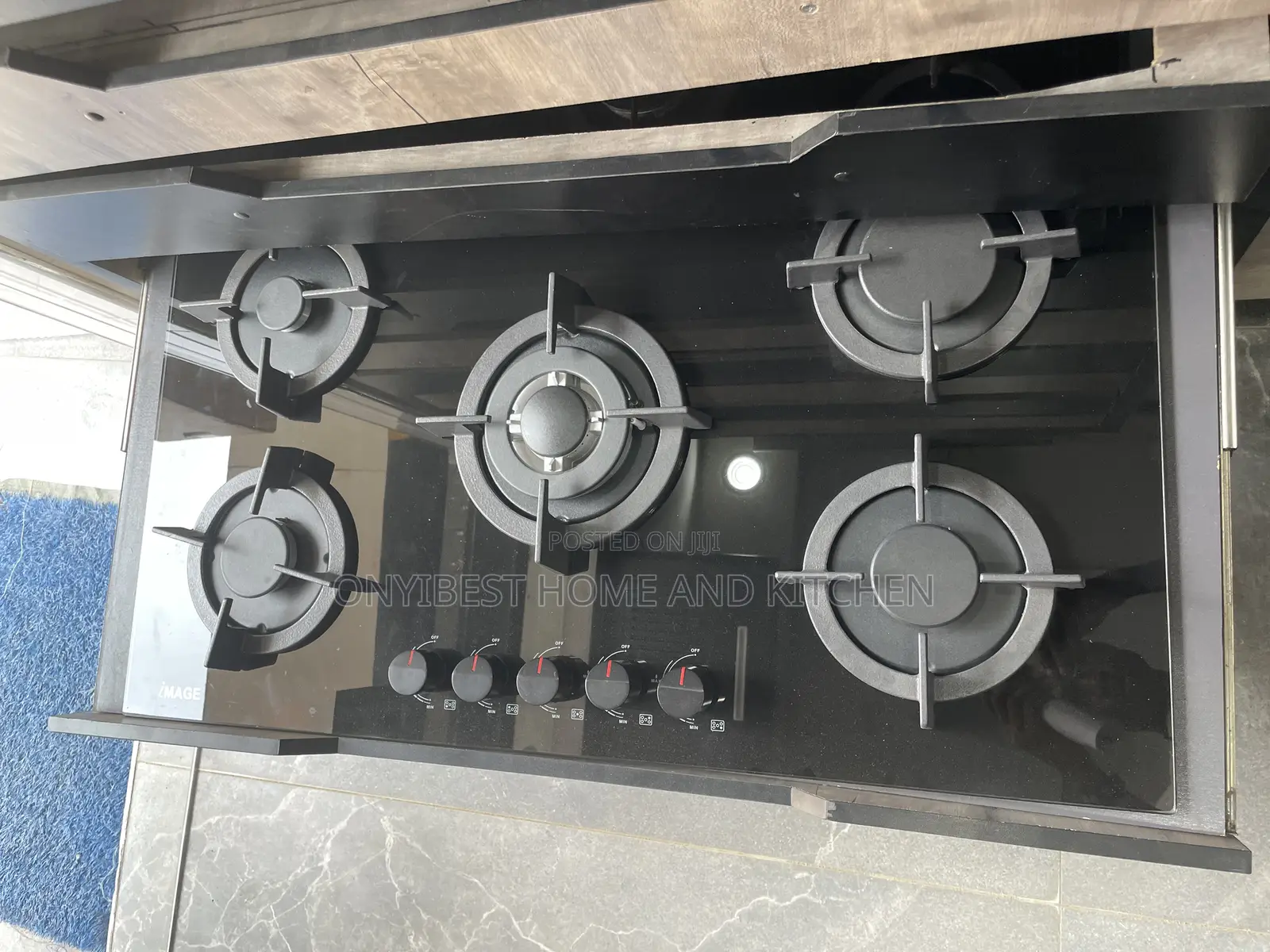 Image 5bunners Automatic Gas Cooker