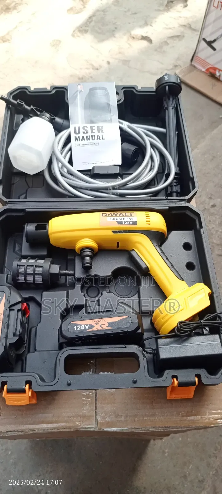 128v Battery Car Wash