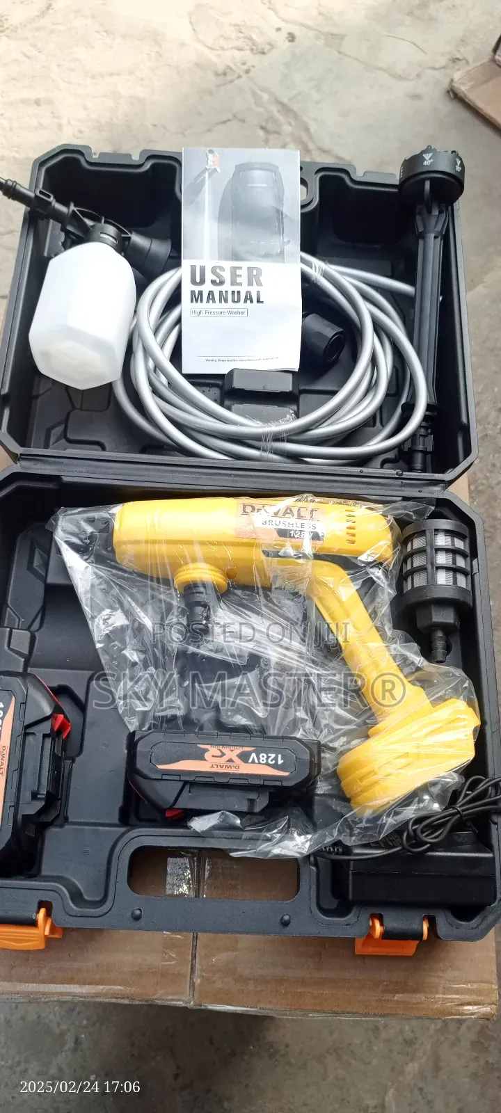 128v Battery Car Wash