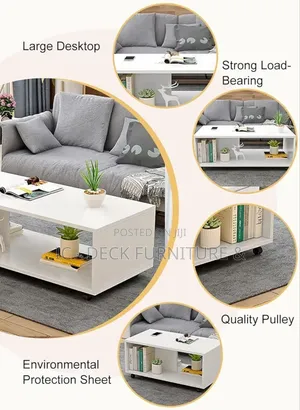 TBL3 Modern Living Room Moveable Center Table