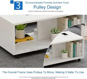 TBL3 Modern Living Room Moveable Center Table