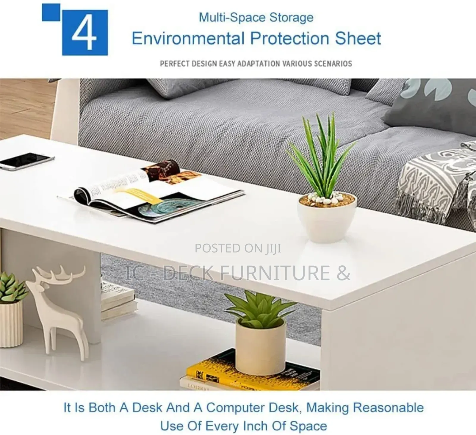 TBL3 Modern Living Room Moveable Center Table