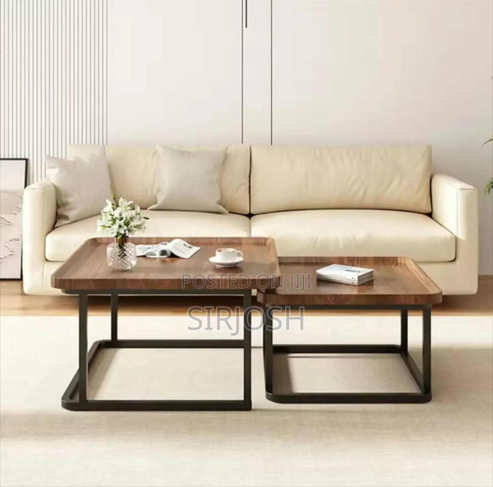 Double Squar Center Table
