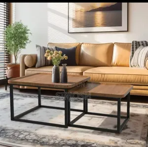 Double Squar Center Table
