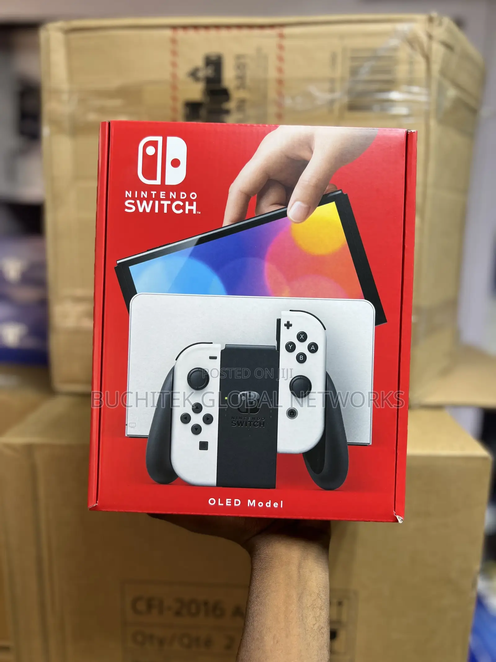 Nintendo Switch Oled Console.
