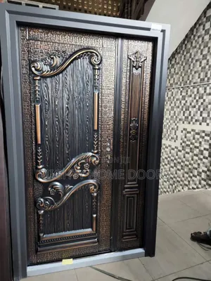 Meticulously Crafted Copper Door