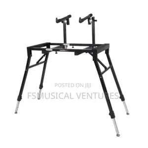 Photo - Professional Adjustable Two Tier Keyboard Stand