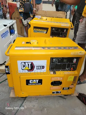 Here We Have Cat And Firman Diesel Soundproof Gen(10kva)%%