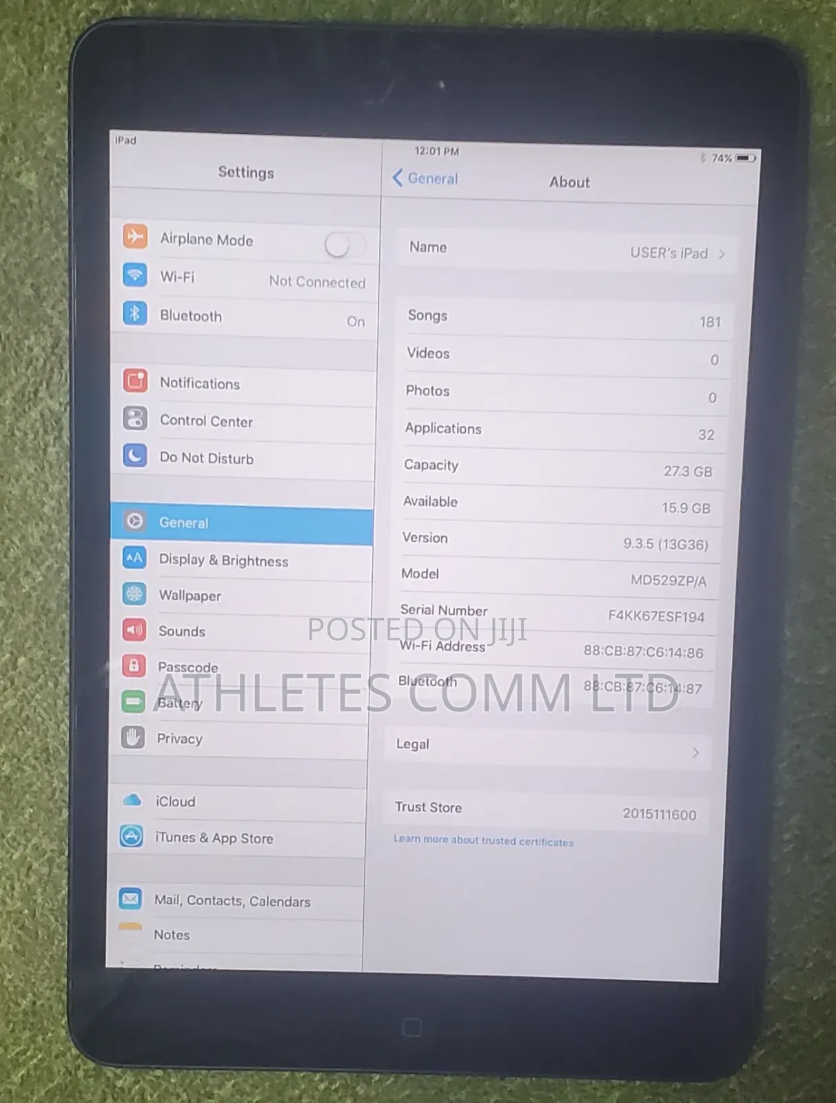 Apple iPad mini 1 32 GB Black