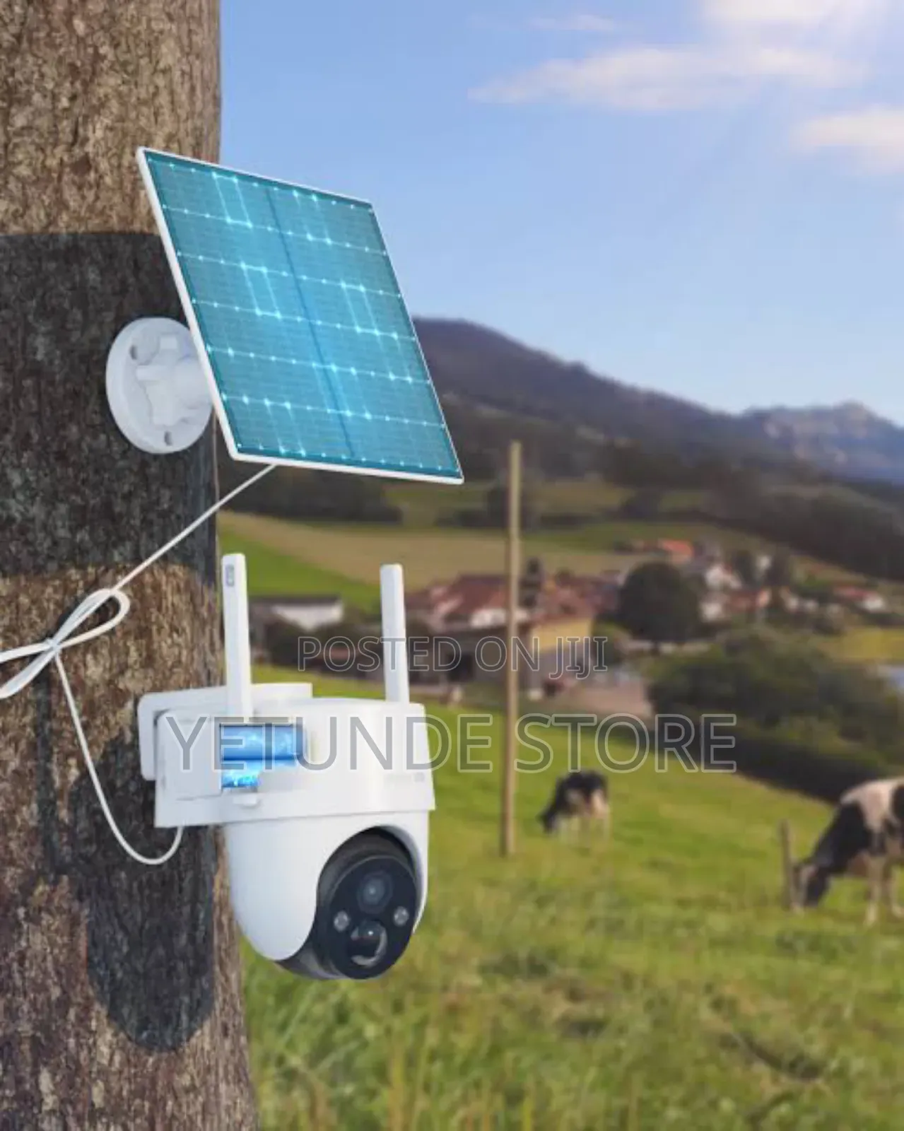 PET CCTV Solar Cameras Surveillance