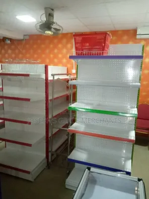 7ft/3ft Single Side Metal Supermarket Shelve