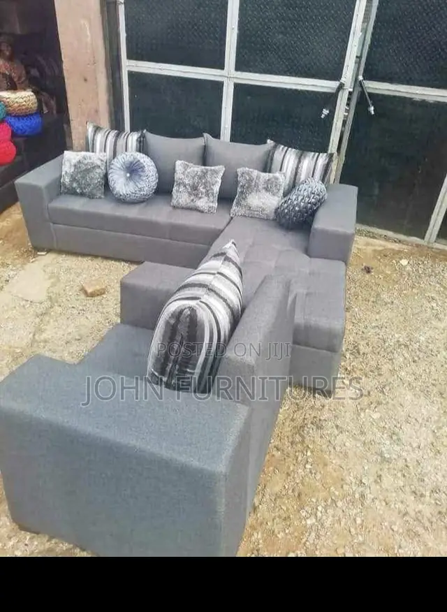 L Shape Locally Made Sofa