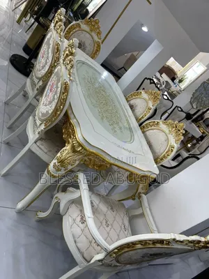 Royal Dining Table With Six Chair