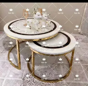 2in1 Marble Center Table Versace Top