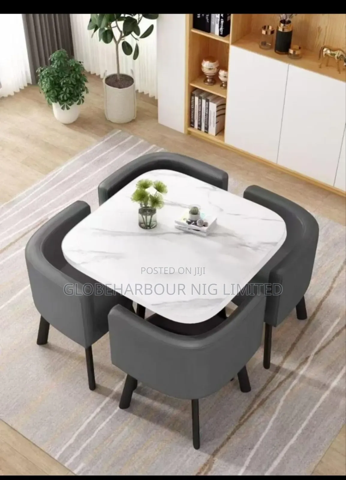 Luxury Mable Top Dinning Set