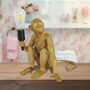 Retro Indoor Monkey Table Lamp