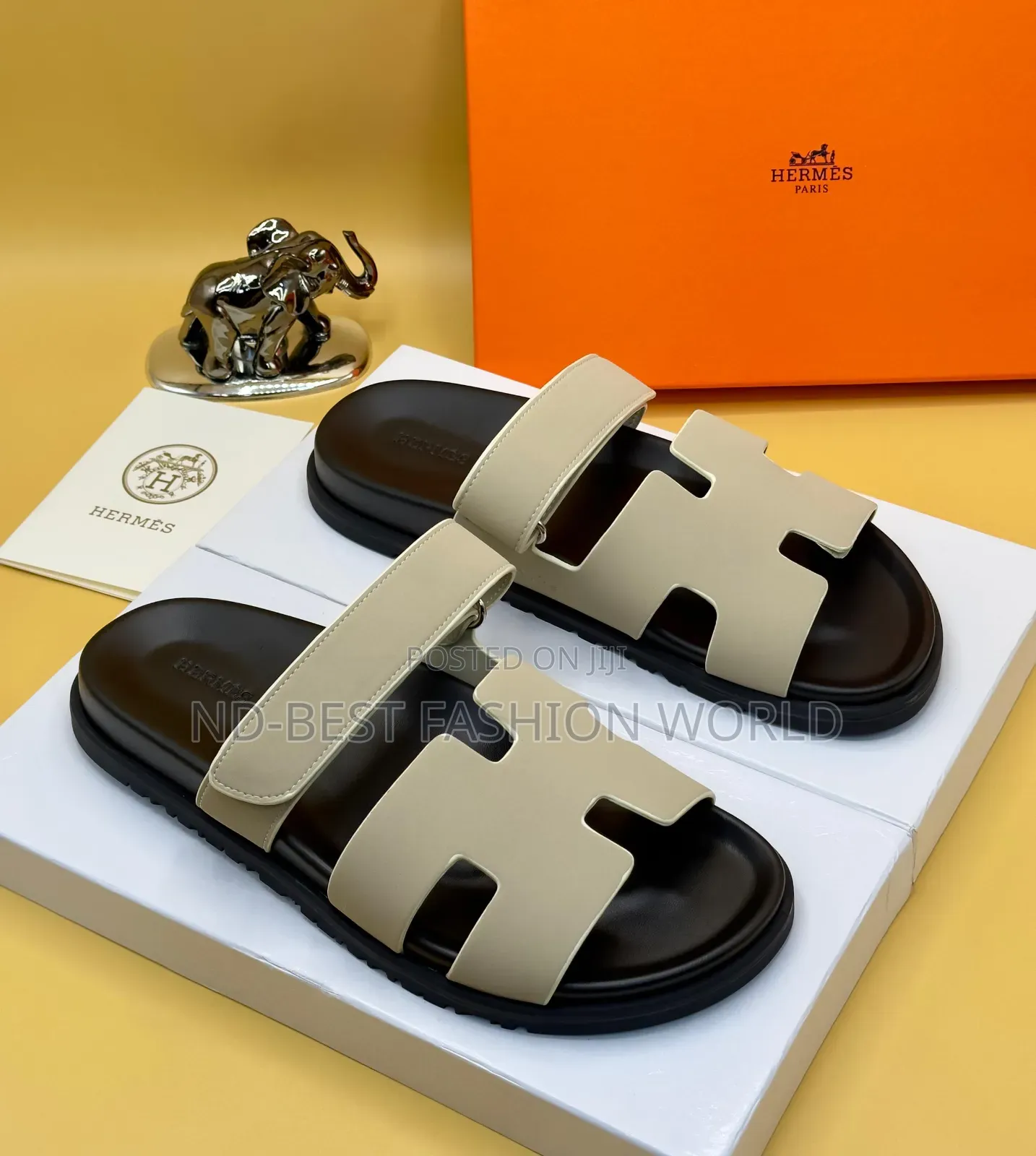Luxury Men's Leather Slippers