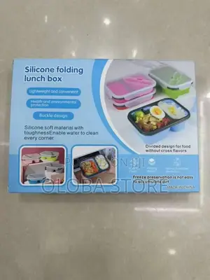 Photo - Quality Foldable Silicon Lunch Box