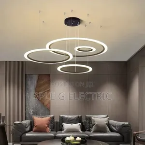 By 1000mm Indoor Morden Led Chandelier (4rings