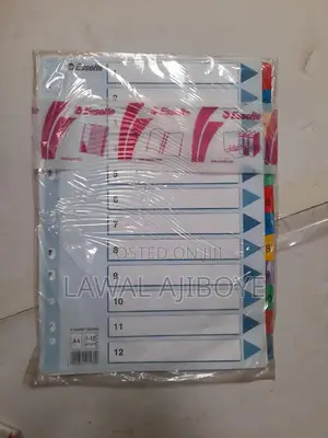 Esselte Seperator 1-31 Digit Plastic A4 100164