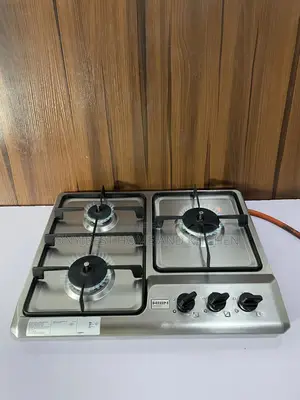 Three Bunners Table Top Stainless Gas Cooker