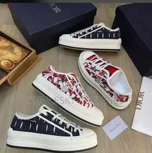 Photo - Original Christian Dior Walk N Dior Low-Top Platform Sneaker