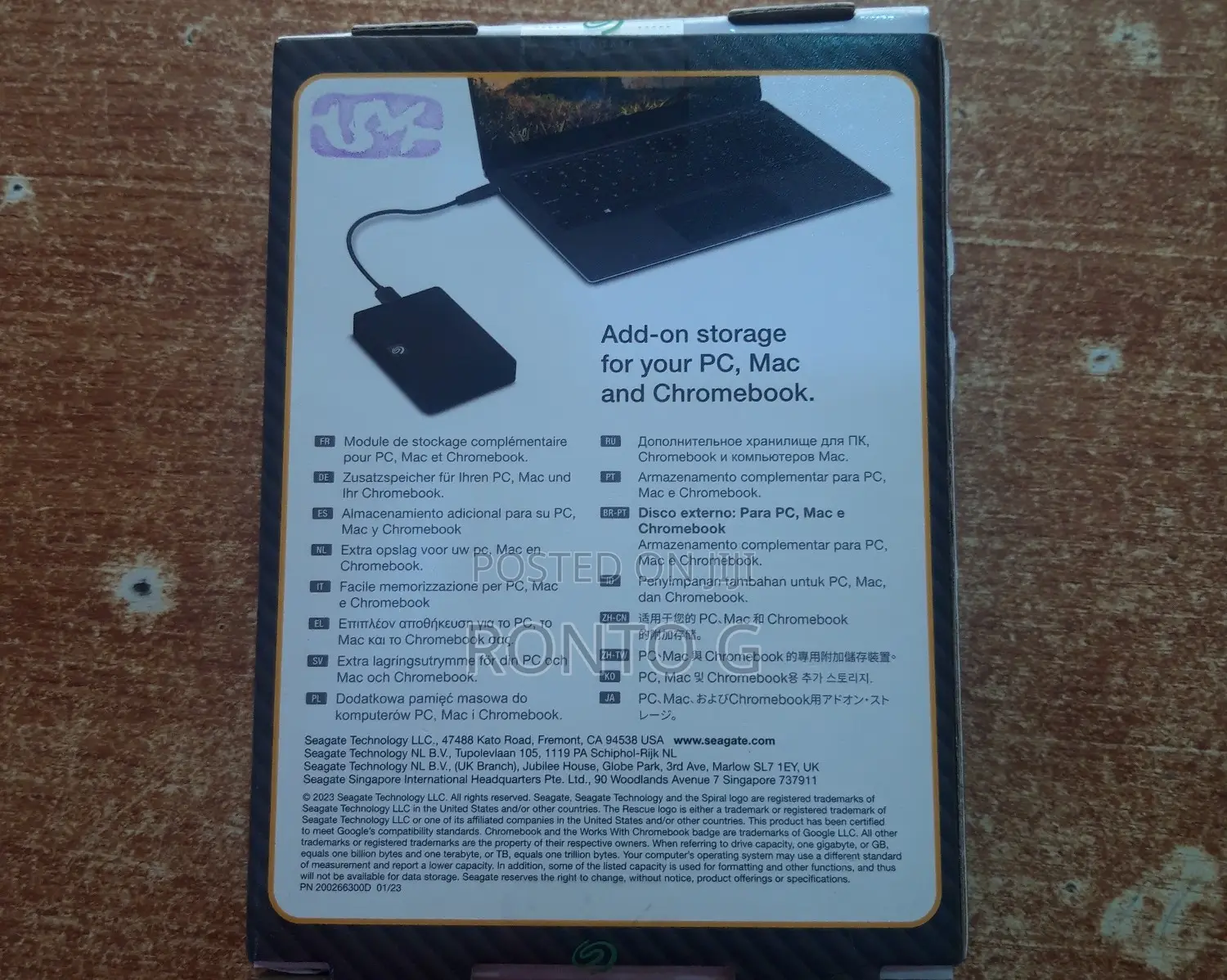 4TB SEAGATE External Drive