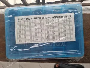 419pc Inch Sizes O-Ring Assortment
