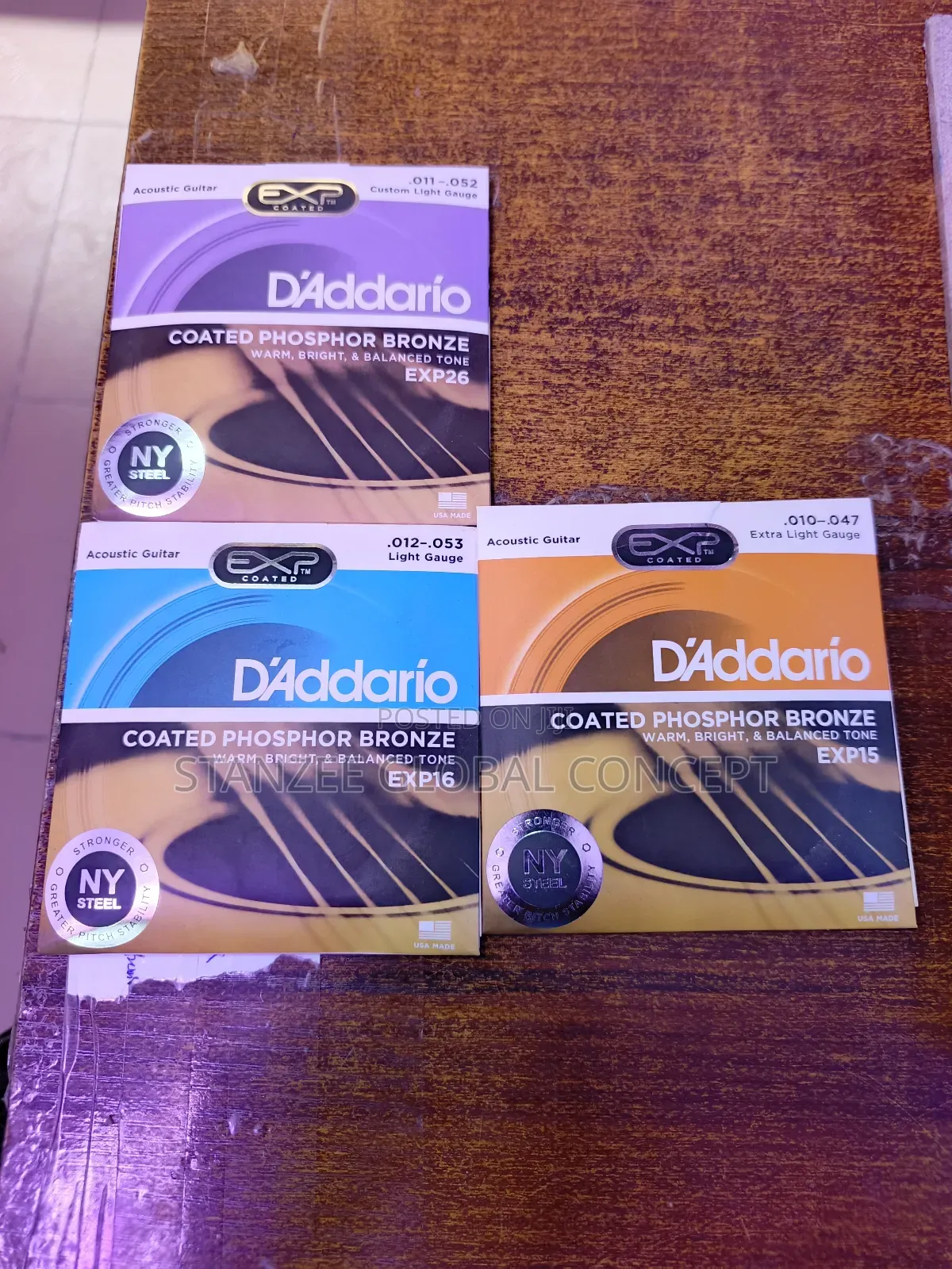 d'Addario Acoustic Strings Exp Series