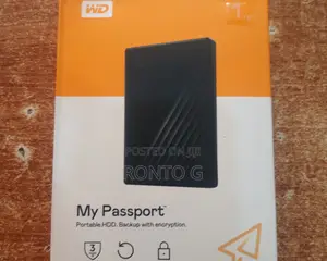 1TB External Hard Drive, MY Passport WD