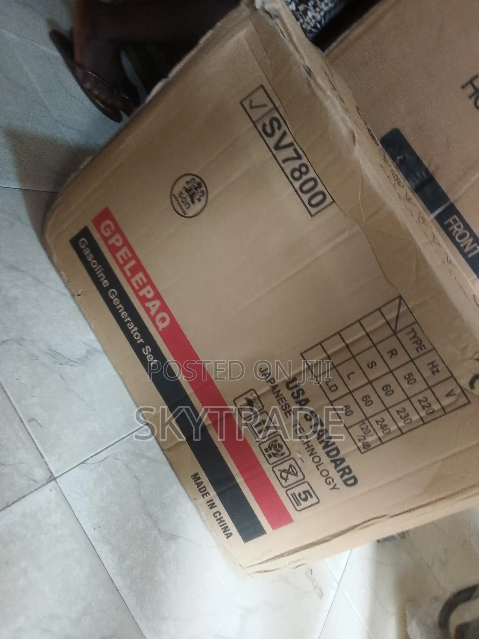 Original Gp Elepaq Manual Generator Sva7800