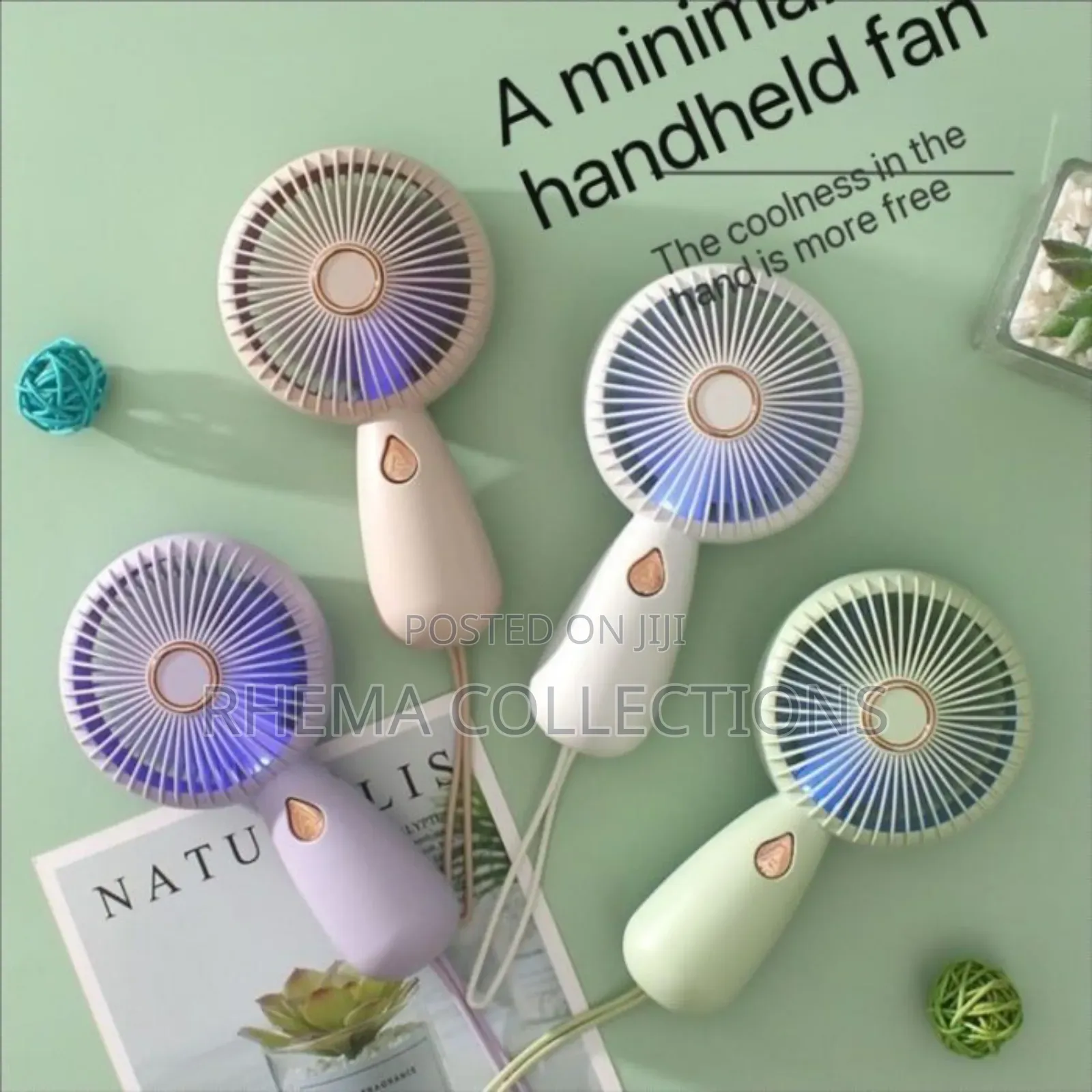 Fancy Mini Rechargeable Strong Hand Fan