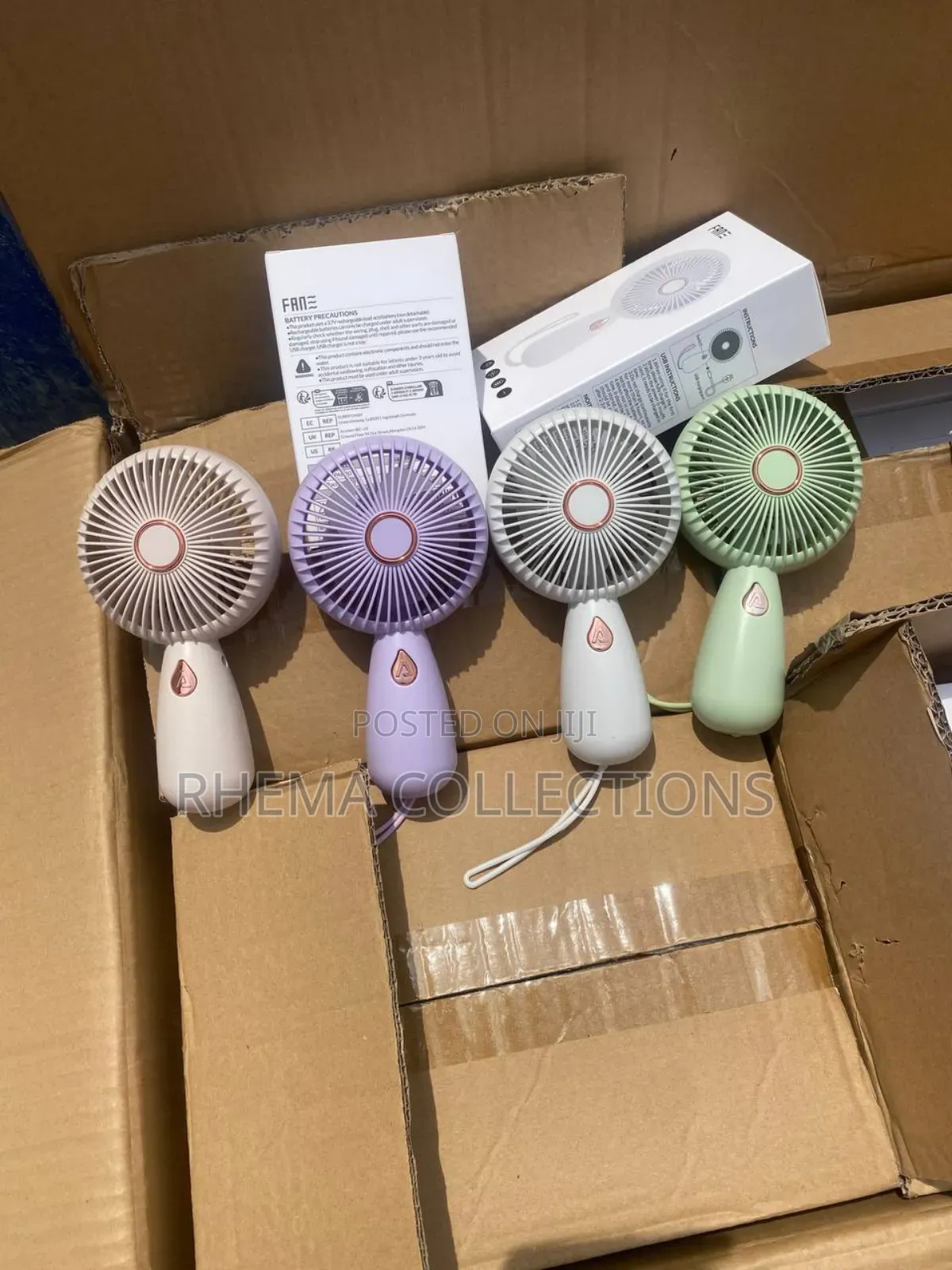 Fancy Mini Rechargeable Strong Hand Fan
