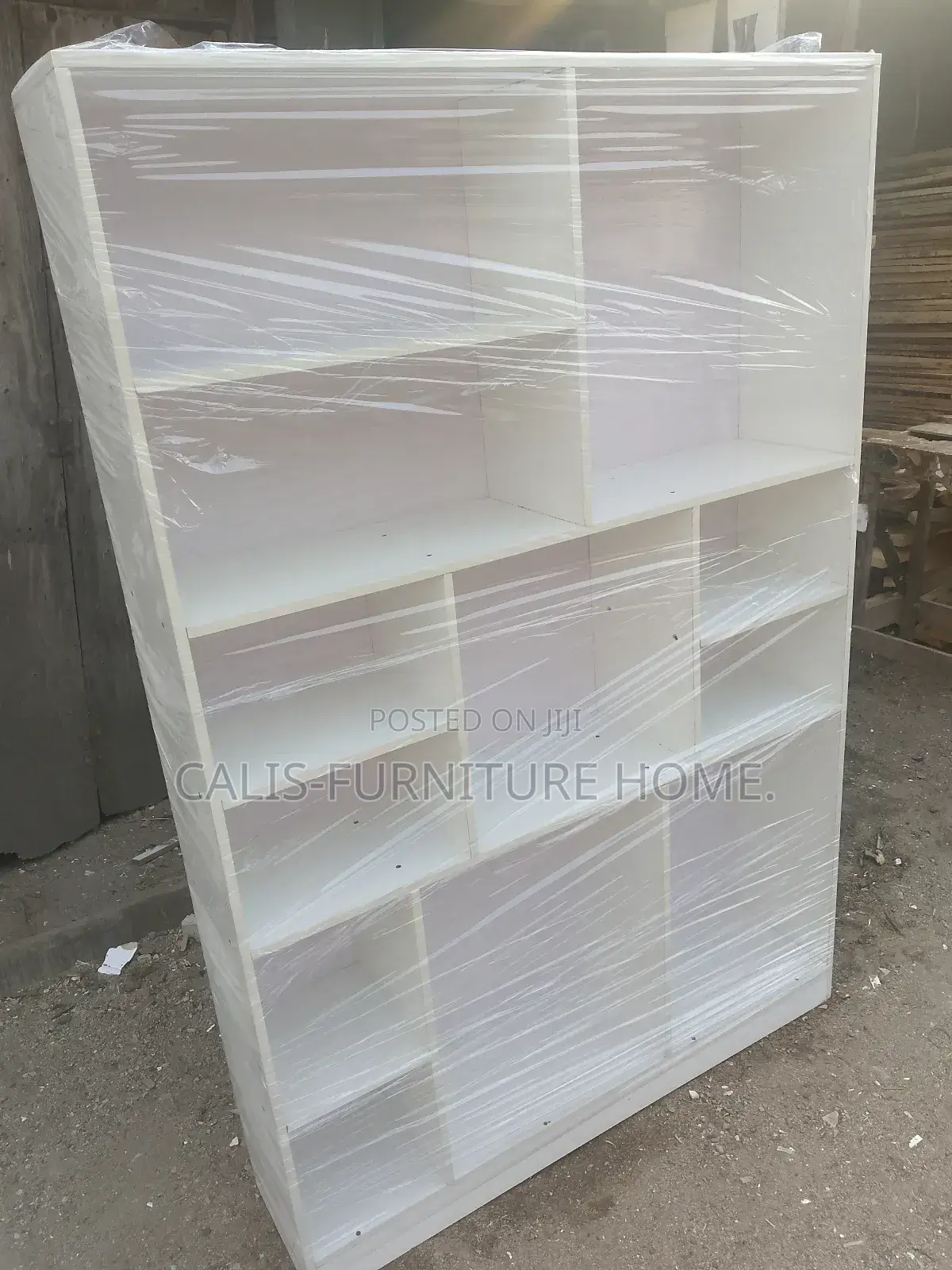 6ft X 4ft Book Shelf (White Color)