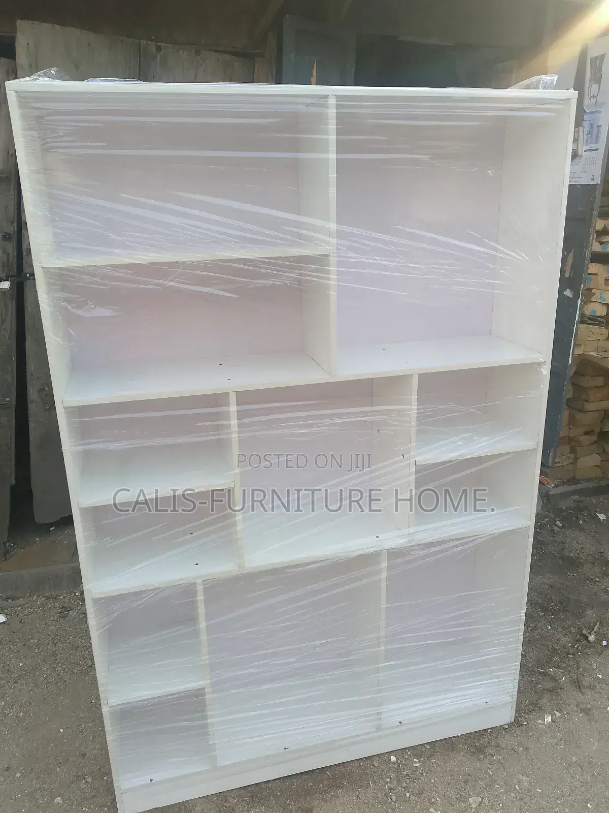 6ft X 4ft Book Shelf (White Color)